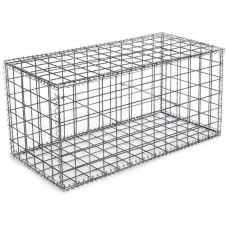 Габион сварной коробчатый болтовой оцинкованный (Ц) 0,5х0,5х0,5х4,8х50х100 мм ГОСТ Р 58120-2018