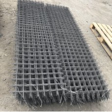 Сетка сварная в картах с квадратными вертикальными ячейками оцинкованная (Ц) 2500х2000х2510х2010х4х25х25 мм ГОСТ Р 58120-2018