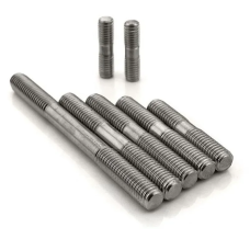 Шпилька стальная для ввертывания в мягкий металл с клеевым стопором оцинкованная исп.1 38ХА М3х20 мм ОСТ 1 31813-80